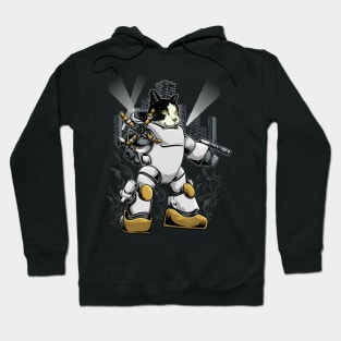 cyborg cat Hoodie